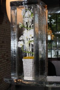 wedding ice sculptures